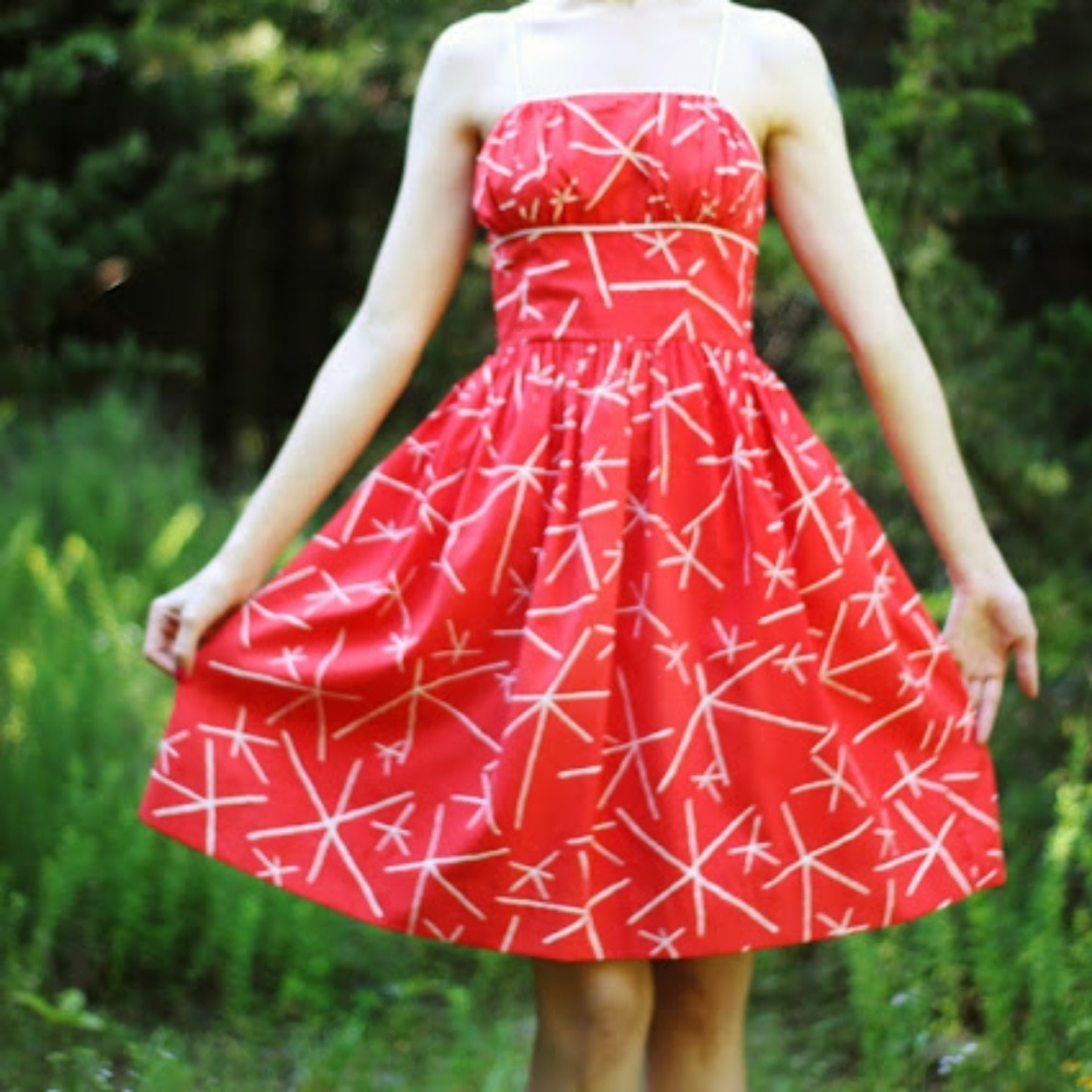 Girls From Savoy Nostalgic Asterisk Dress Size 6